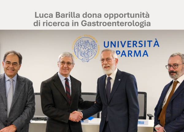 Luca Barilla dona opportunità di ricerca in Gastr...